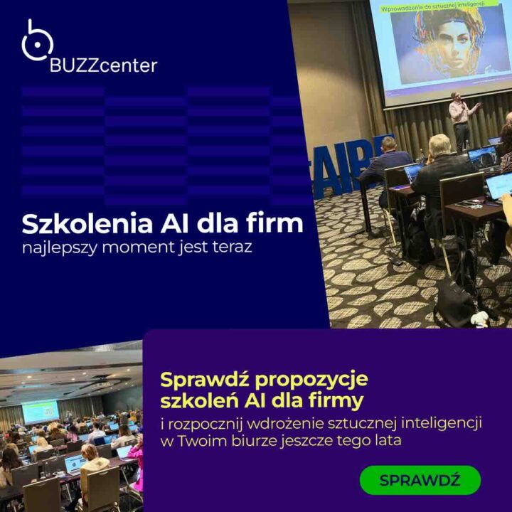 Szkolenia AI dla firm_BUZZcenter